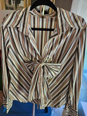 Minimal, Cotton blend, Stretch Blouse Sz XL